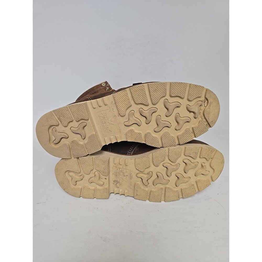 Thorogood Men's 6" Steel Toe 804-4375 (U.S.A.) Work Boot Brown Size 11 2E - Picture 8 of 8